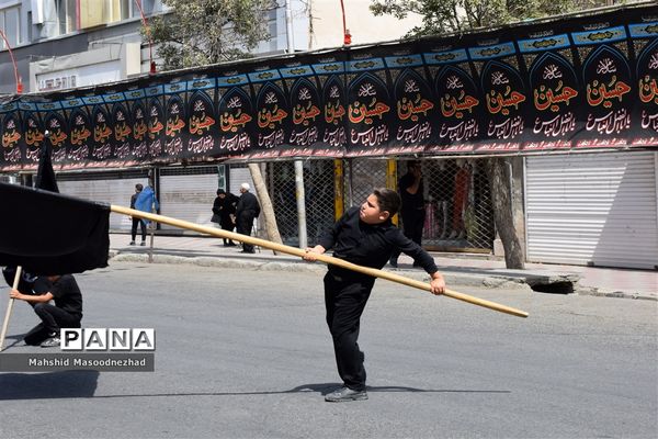 سنت عَلَم‌کشی به یاد علمدار دشت نینوا در تربت حیدریه