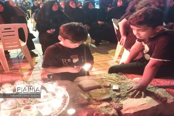 شام غریبان حسینی در بندرگز