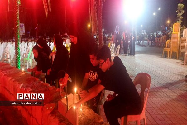 شام غریبان حسینی در بندرگز