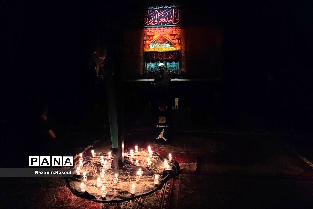 مراسم شام غریبان در شهرستان بام و صفی‌آباد