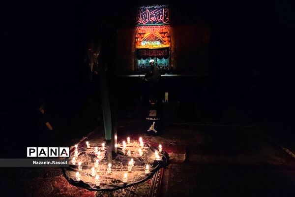 مراسم شام غریبان در شهرستان بام و صفی‌آباد