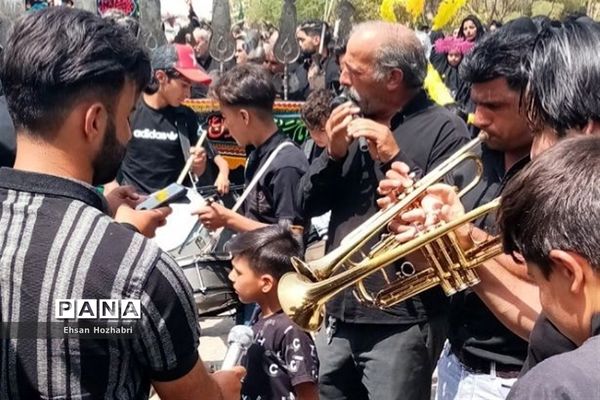 مراسم عزاداری حسینی در فدافن‌ کاشمر