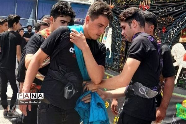 مراسم عزاداری حسینی در فدافن‌ کاشمر