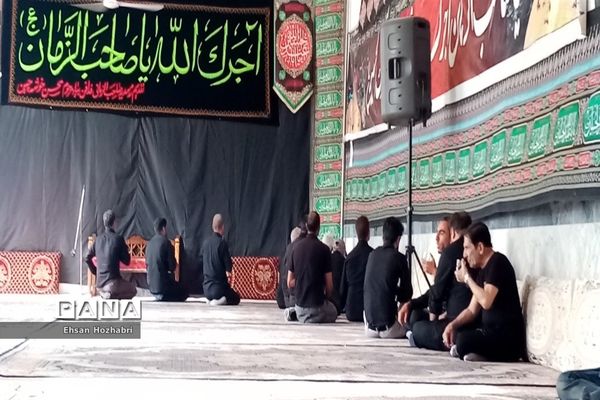 مراسم عزاداری حسینی در فدافن‌ کاشمر