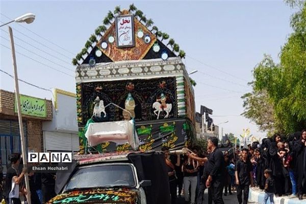 مراسم عزاداری حسینی در فدافن‌ کاشمر