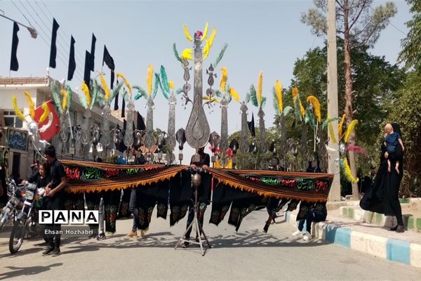 مراسم عزاداری حسینی در فدافن‌ کاشمر