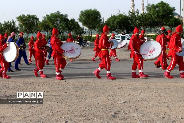 مراسم خیمه‌سوزی روز عاشورا در جمکران
