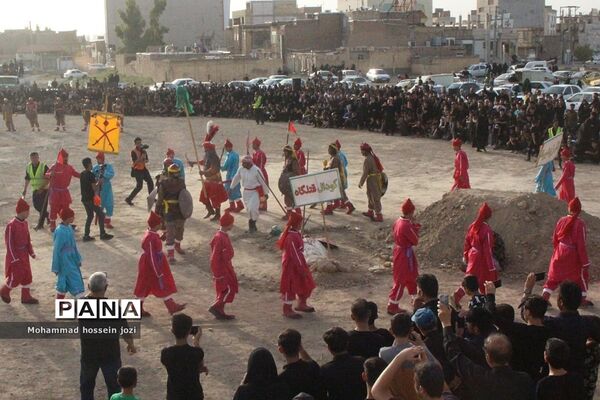 مراسم خیمه‌سوزی روز عاشورا در جمکران