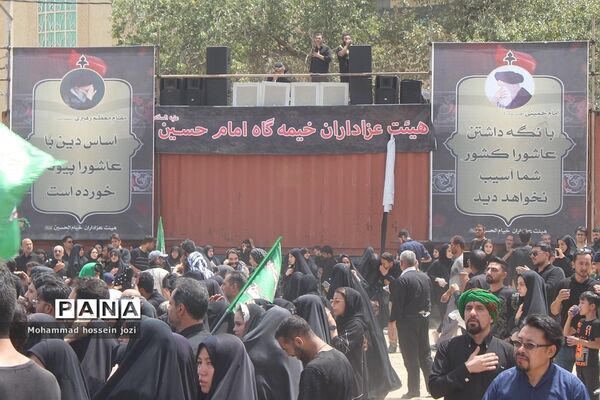 مراسم خیمه‌سوزی روز عاشورا در جمکران