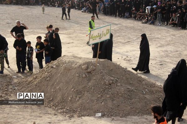 مراسم خیمه‌سوزی روز عاشورا در جمکران