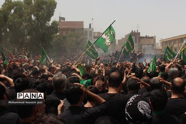 مراسم خیمه‌سوزی روز عاشورا در جمکران