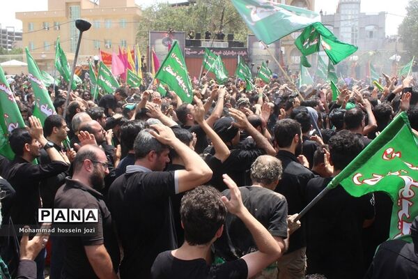 مراسم خیمه‌سوزی روز عاشورا در جمکران