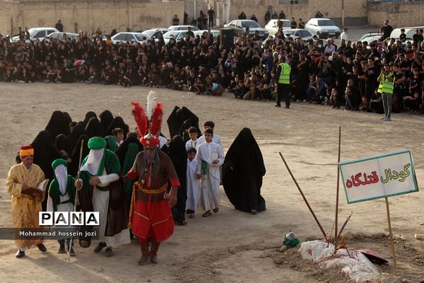 مراسم خیمه‌سوزی روز عاشورا در جمکران