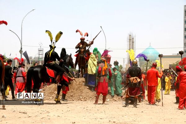 جلوه‌هایی از عزاداری و تعزیه حسینی در قم -1