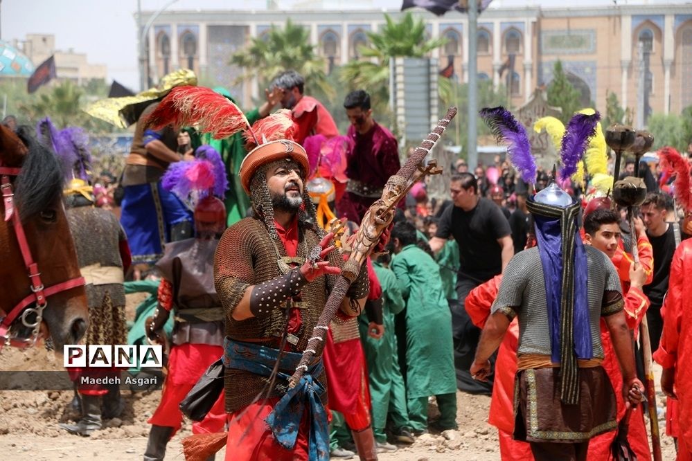 جلوه‌هایی از عزاداری و تعزیه حسینی در قم -1
