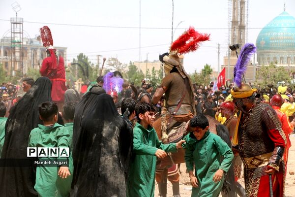 جلوه‌هایی از عزاداری و تعزیه حسینی در قم -1