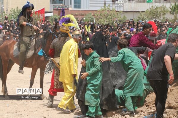 جلوه‌هایی از عزاداری و تعزیه حسینی در قم -1
