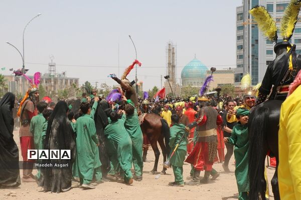 جلوه‌هایی از عزاداری و تعزیه حسینی در قم -1