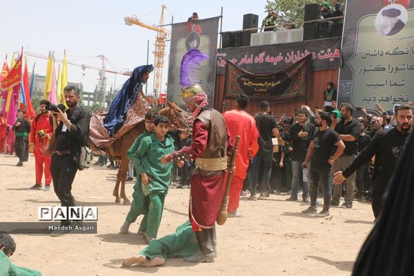 جلوه‌هایی ازعزاداری و نمایش تعزیه در قم -2