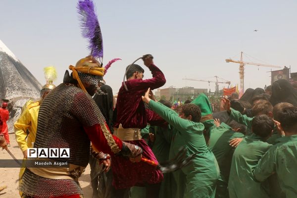 جلوه‌هایی ازعزاداری و نمایش تعزیه در قم -2