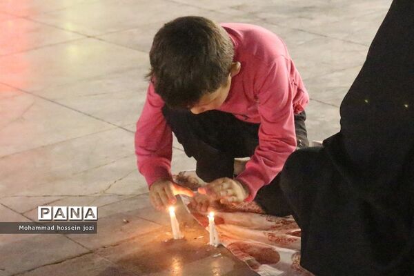 مراسم شام غریبان امام حسین (ع) در مسجد مقدس جمکران