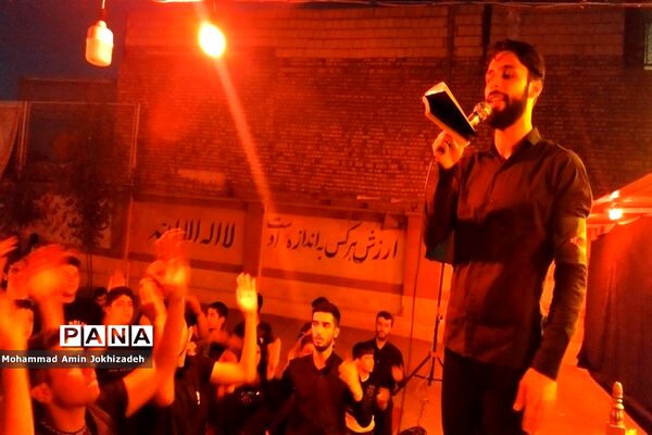 برگزاری مراسم عزاداری در دبیرستان شاهد‌ کوثر شهرستان رباط‌کریم