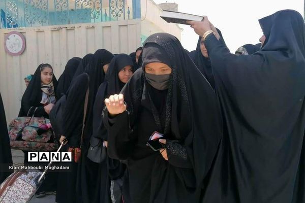 اعزام سومین کاروان دانش‌آموزان زیارت اولی استان بوشهر