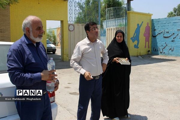 اعزام سومین کاروان دانش‌آموزان زیارت اولی استان بوشهر