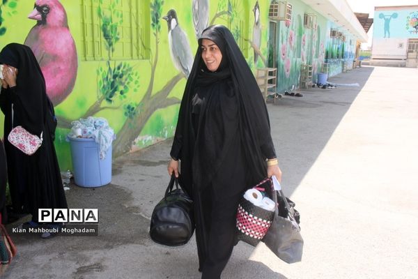 اعزام سومین کاروان دانش‌آموزان زیارت اولی استان بوشهر