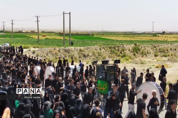 مراسم عزاداری حضرت ابا‌عبدلله الحسین (ع) در شهرستان فاروج