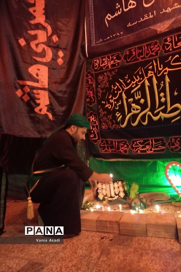 عزاداری عاشقان حسینی در دهه اول محرم