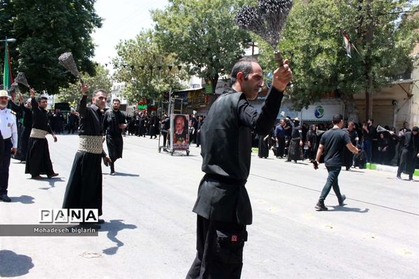 عزاداری کرمانشاهیان در عاشورای حسینی