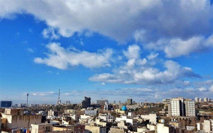 اُزن آلاینده شاخص ۲۴ ساعت اخیر هوای تهران