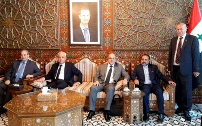 سفر هیاتی از سوریه به تهران برای پیگیری مصوبات سفر آیت الله رئیسی به سوریه