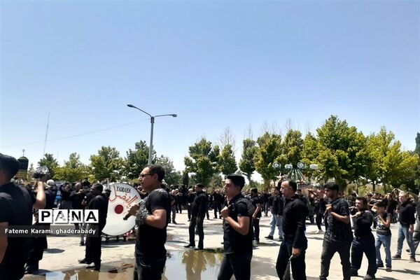 سوگواری ایام عزاداری حسین (ع) در قادرآباد فارس