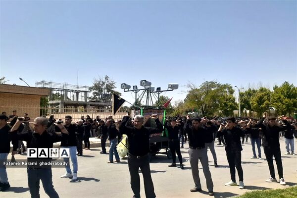 سوگواری ایام عزاداری حسین (ع) در قادرآباد فارس