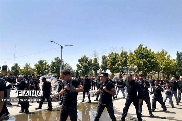سوگواری ایام عزاداری حسین (ع) در قادرآباد فارس