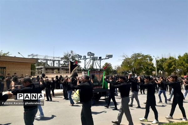 سوگواری ایام عزاداری حسین (ع) در قادرآباد فارس