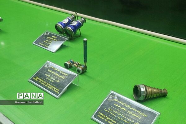 بازدید مسئولان انجمن دانش‌آموزی بهارستان 2 از موزه بزرگ رضوی