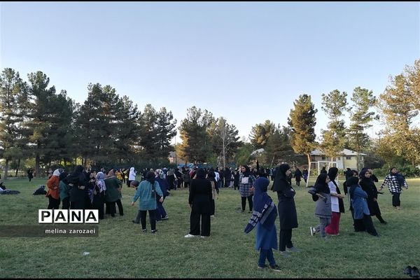 گذران اوقات زیارت اولی‌ها در جشنواره بازی مهارتی