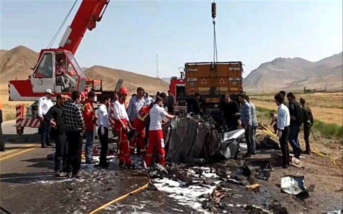 ۲ فوتی بر اثر تصادف در جاده ارومیه به سلماس