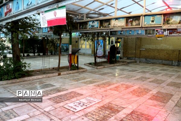 مراسم سالگرد تنها شهید اروپایی دفاع مقدس در قم