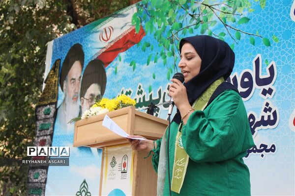 مراسم افتتاحیه اردوهای یاورمربیان شهرستان‌های استان تهران ویژه دانش‌آموزان دختر