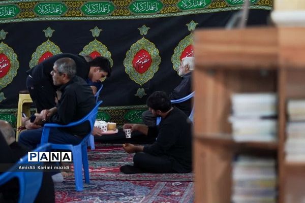شب‌های محرم در مسجد و حسینه سیدالشهدا شهرک مطهری