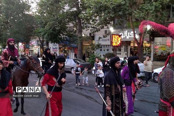 مراسم عزاداری روز سوم شهادت امام‌حسین(ع)‌ در رودهن
