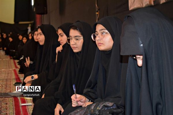 برگزاری هیات دانش‌آموزی دختران در ابرکوه