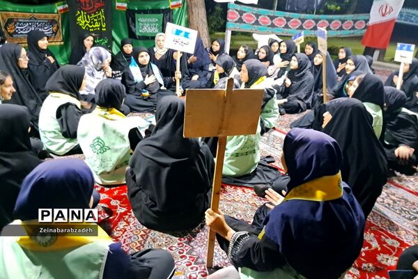 حضور دانش‌آموزان فیروزکوه در اردوی یاورمربیان دختر در شهر ری
