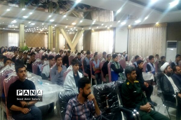 افتتاحیه دوره یاوران ولایت بسیج دانش‌آموزی در کاشمر