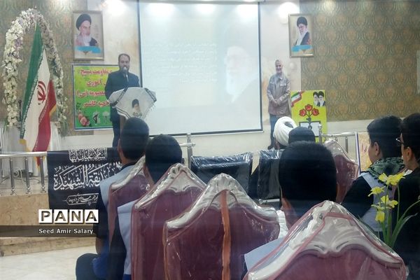 افتتاحیه دوره یاوران ولایت بسیج دانش‌آموزی در کاشمر