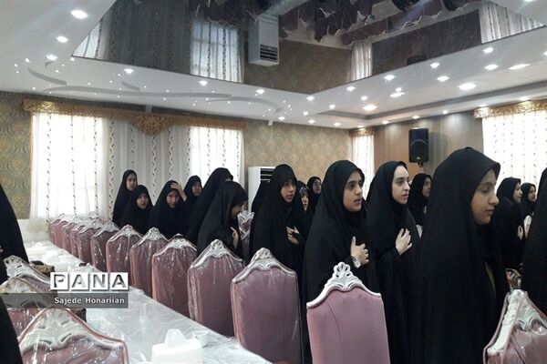 افتتاحیه دوره یاوران ولایت بسیج دانش‌آموزی در کاشمر